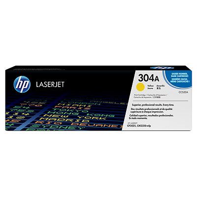 HP 304A (CC532A) Sarı Orijinal Toner - 1