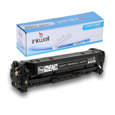 HP 305A CE410A Siyah Muadil Toner - 1