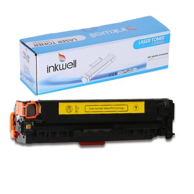 HP 305A CE412A Sarı Muadil Toner - 1
