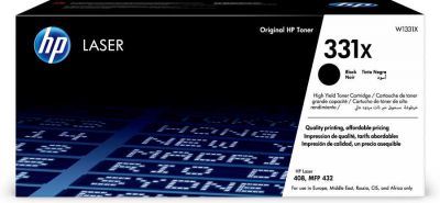 HP 331X W1331X Siyah Yüksek Kapasiteli Orijinal Toner - 1