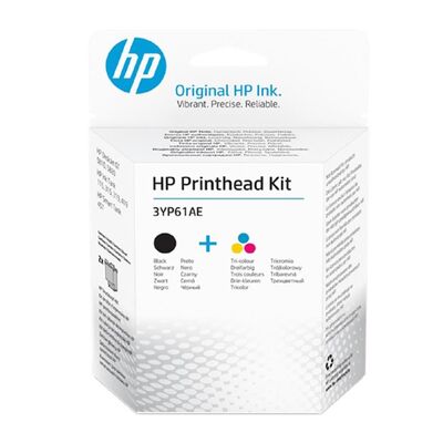HP 3YP61AE Siyah ve Renkli Baskı Kafası Kiti (GT Serisi) - 1