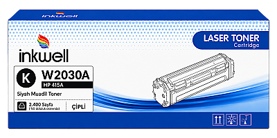 HP 415A (W2030A) Siyah Muadil Toner ÇİPLİ - 1