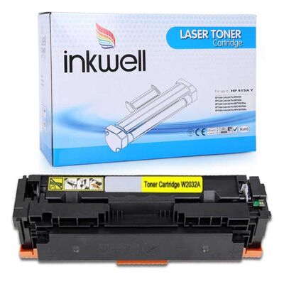 HP 415A (W2032A) Sarı Muadil Toner ÇİPLİ - 2