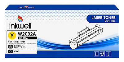 HP 415A (W2032A) Sarı Muadil Toner ÇİPLİ - 1
