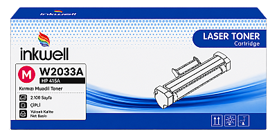HP 415A (W2033A) Kırmızı Muadil Toner ÇİPLİ - 1