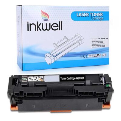 HP 415X (W2030X) Yüksek Kapasite Siyah Muadil Toner ÇİPLİ - 1