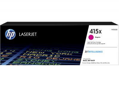 HP 415X (W2033X) Kırmızı Yüksek Kapasite Orijinal Toner - 1