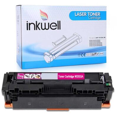 HP 415X (W2033X) Yüksek Kapasite Kırmızı Muadil Toner ÇİPLİ - 1
