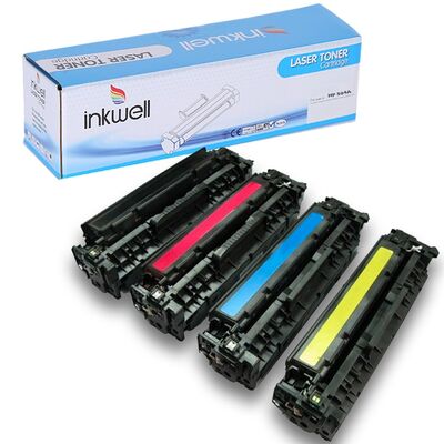 HP 504A CE250A 251A 252A 253A Muadil Toner Seti - 1