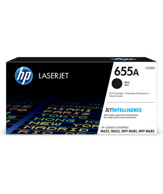 HP 655A (CF450A) Siyah Orijinal Toner - 1