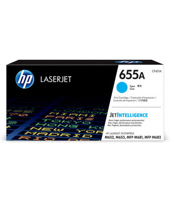HP 655A (CF451A) Mavi Orijinal Toner - 1