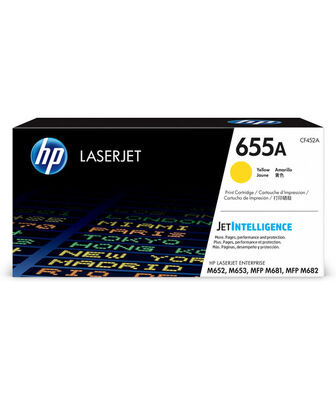 HP 655A (CF452A) Sarı Orijinal Toner - 1