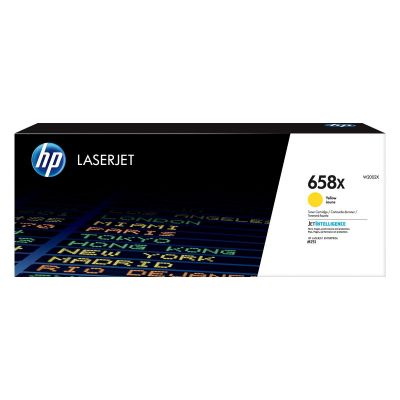 HP 658X W2001X Sarı Yüksek Kapasite Orjinal Toner - 1