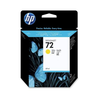 HP 72 C9400A Sarı Orjinal Kartuş - 1