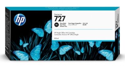 HP 727 Foto Siyah Orjinal Kartuş F9J79A 300ML - 2
