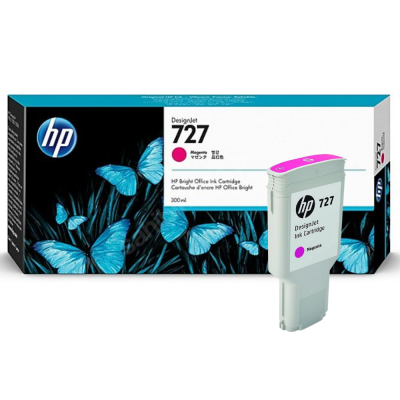 HP 727 Kırmızı Orjinal Kartuş F9J77A 300ML - 1