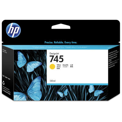 HP 745 Sarı Orjinal Kartuş F9J96A - 1