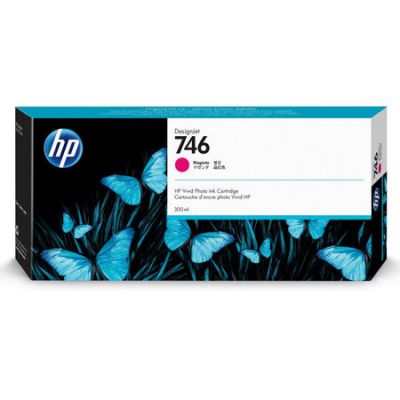 HP 746 (P2V78A) Kırmızı Orijinal Kartuş - 300 ML - 1