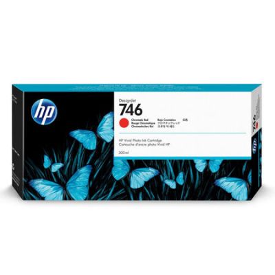 HP 746 (P2V81A) Kromatik Kırmızı Orijinal Kartuş - 300 ML - 1