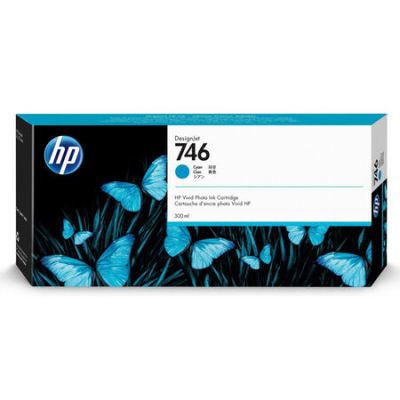 HP 746 (P2V80A) Mavi Orijinal Kartuş - 300 ML - 1