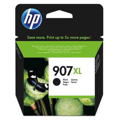 HP 907XL Extra Yüksek Kapasiteli Siyah Orijinal Mürekkep Kartuş - 1
