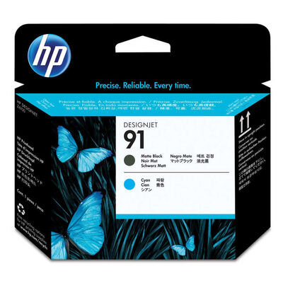 Hp 91 (C9460A) Orjinal Mat Siyah Ve Mavi Baskı Kafası - 1