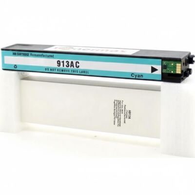 HP 913A Yüksek Kapasiteli PageWide Mavi Muadil Kartuş - 1