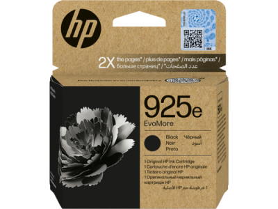 HP 925e EvoMore Siyah Orijinal Mürekkep Kartuş 4K0W3PE - 1