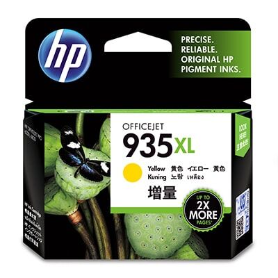 HP 935XL Sarı Orijinal Mürekkep Kartuş C2P26A - 1
