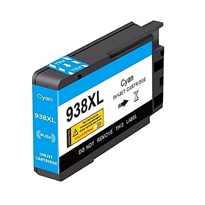 HP 938 (4S6X5PE) Mavi Muadil Mürekkep Kartuş - 1
