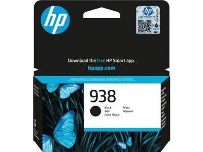 HP 938 (4S6X8PE) Siyah Orijinal Mürekkep Kartuş - 1