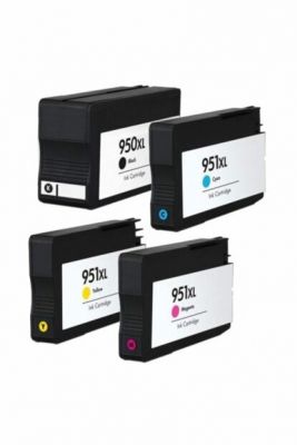 HP 950XL 951XL Yüksek Kapasiteli Muadil Kartuş Seti Tüm Renkler - 2