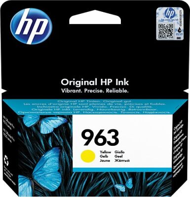HP 963 Sarı Orijinal Kartuş 3JA25AE - 1