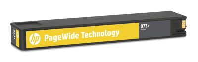 HP 973X Sarı Muadil PageWide Kartuşu - 1