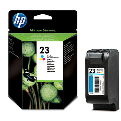 HP 23 Renkli Orijinal Mürekkep Kartuş C1823DE - 1