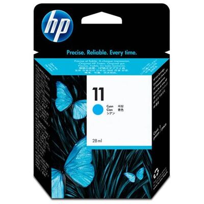 HP 11 Mavi Orijinal Mürekkep Kartuşu C4811AE - 1