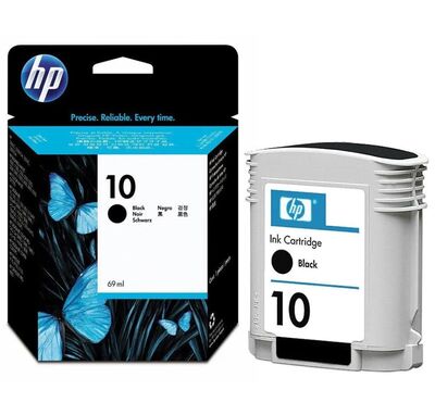 HP C4844A (10) Siyah Mürekkep Kartuş - 1
