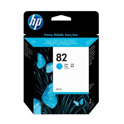 HP C4911A Mavi Mürekkep Kartuş (82) - 1