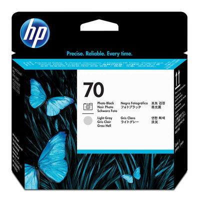 HP C9407A Black Fotoğraf ve L. Gray B.Kafası (70) - 1