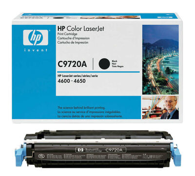 HP C9720A (641A) Siyah Orijinal Toner - 1