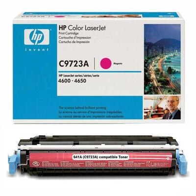 HP C9723A (641A) Kırmızı Orijinal Toner - 1
