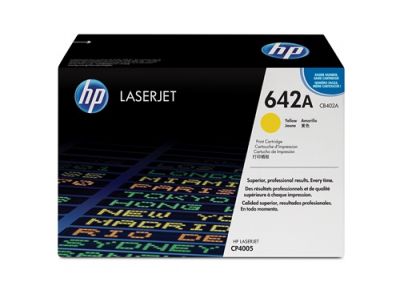 HP CB402A Sarı Orijinal Toner (642A) - 1