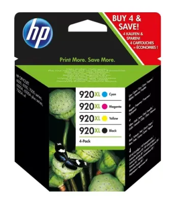 HP 920XL Orijinal Mürekkep Kartuş Seti C2N92AE - 1