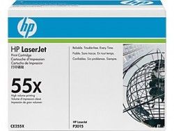 HP CE255X (55X) ORJİNAL SİYAH TONER YÜK. KAP. - 1