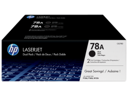 HP CE278AD (78A) Orijinal Siyah Toner 2'li Paket - 1