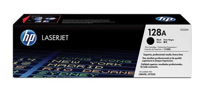 HP 128A CE320A Siyah Orijinal Toner - 1