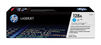 HP 128A CE321A Mavi Orijinal Toner - 1