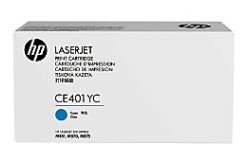 HP CE401YC MAVİ ORİJİNAL TONER - 1