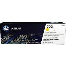 HP CE412L (305L) SARI ORİJİNAL TONER - 1