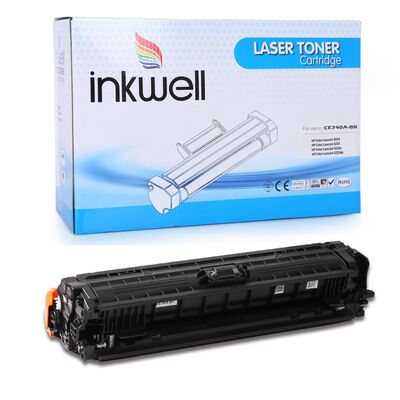 HP CE740A (307A) Siyah Muadil Toner - 7.000 Sayfa - 1